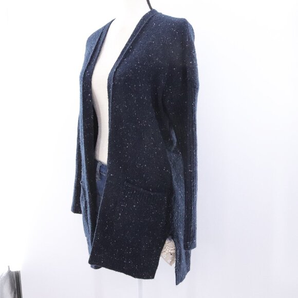 Abercrombie & Fitch | Lambswool Angora Open Front Cardigan Small - Picture 1 of 5